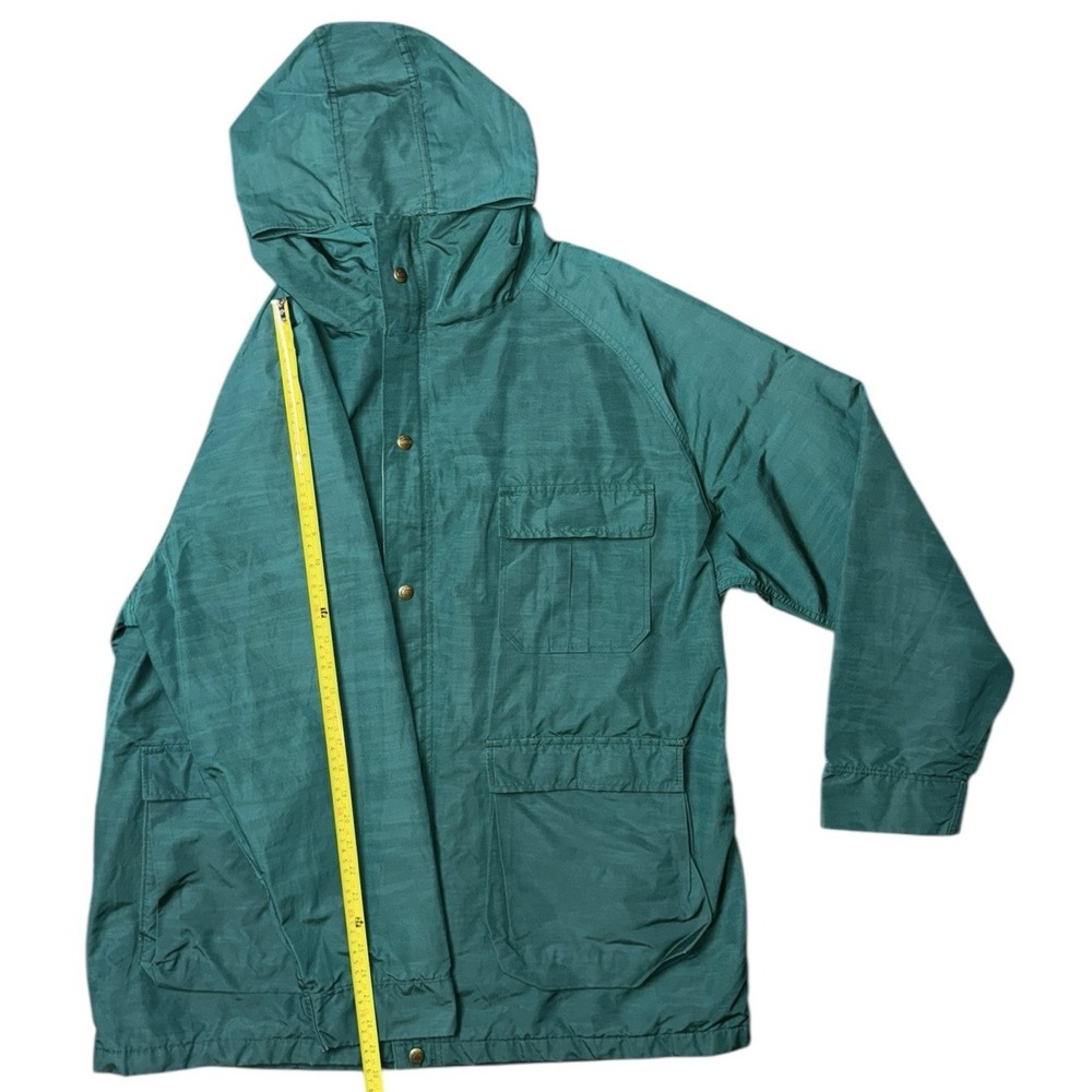 VTG  Woolrich Chore Coat/Jacket Full Zip Teal Mens Sz XL USA‎ Made Pockets - Picture 7 of 16